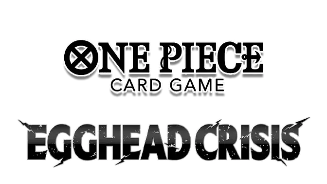 Logo of One Piece Card Game from the EB-04 Egghead Crisis collection.
