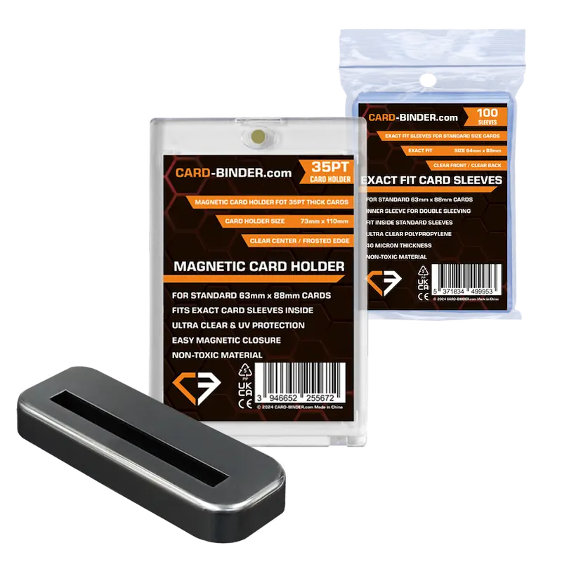 Magnetic Card Holders + Sleeves + Stands - 1 / 1 Magnetic Card Holders + Sleeves + Stands - 1 / 1