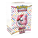 Pokémon 151 Booster Bundle featuring Mew and Pokéball design for the Trading Card Game.