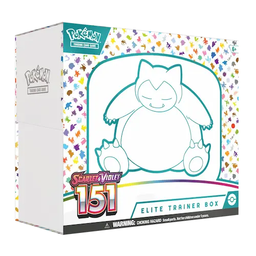 snorlax 151 booster box 151 Elite Trainer Box