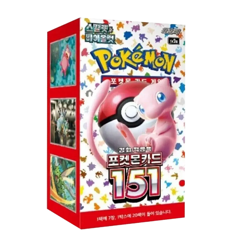 how many packs in 151 japanese booster box Pokémon 151 Korean Booster Box