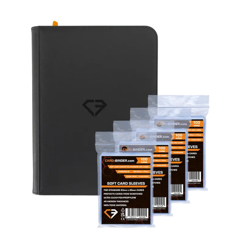 9-Pocket Binder + Sleeves - 400 9-Pocket Binder + Sleeves - 400