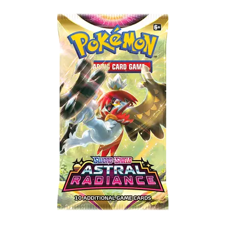 Pokemon Sword & Shield Astral Radiance Booster Pack Art 1