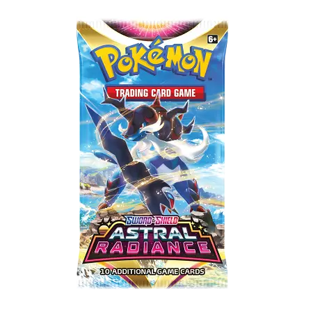 Pokemon Sword & Shield Astral Radiance Booster Pack Art 2