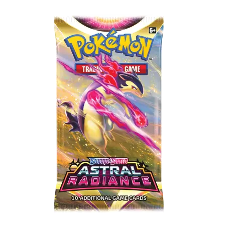 Pokemon Sword & Shield Astral Radiance Booster Pack Art 3
