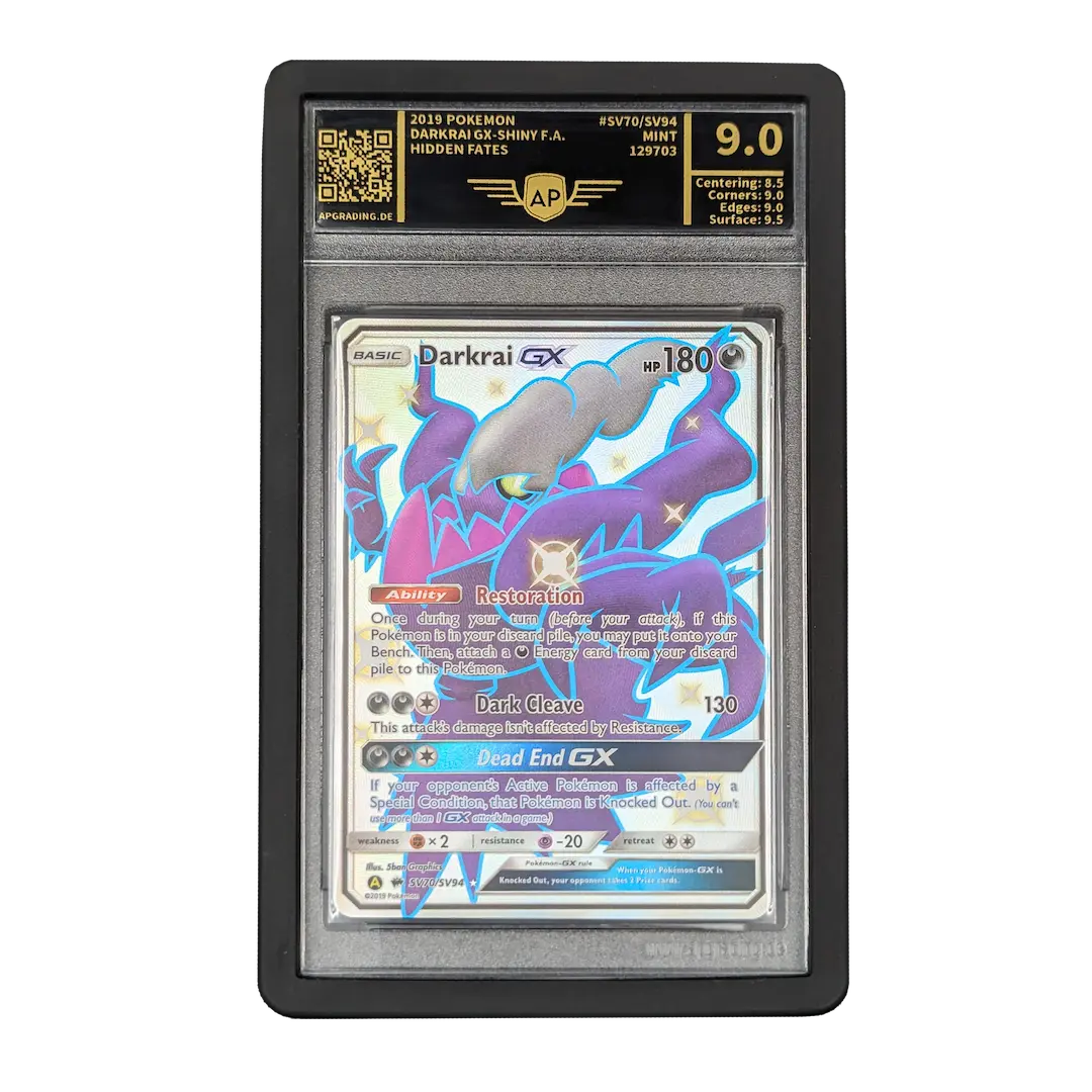 protect pokemon cards PSA Slab Bumper - Black