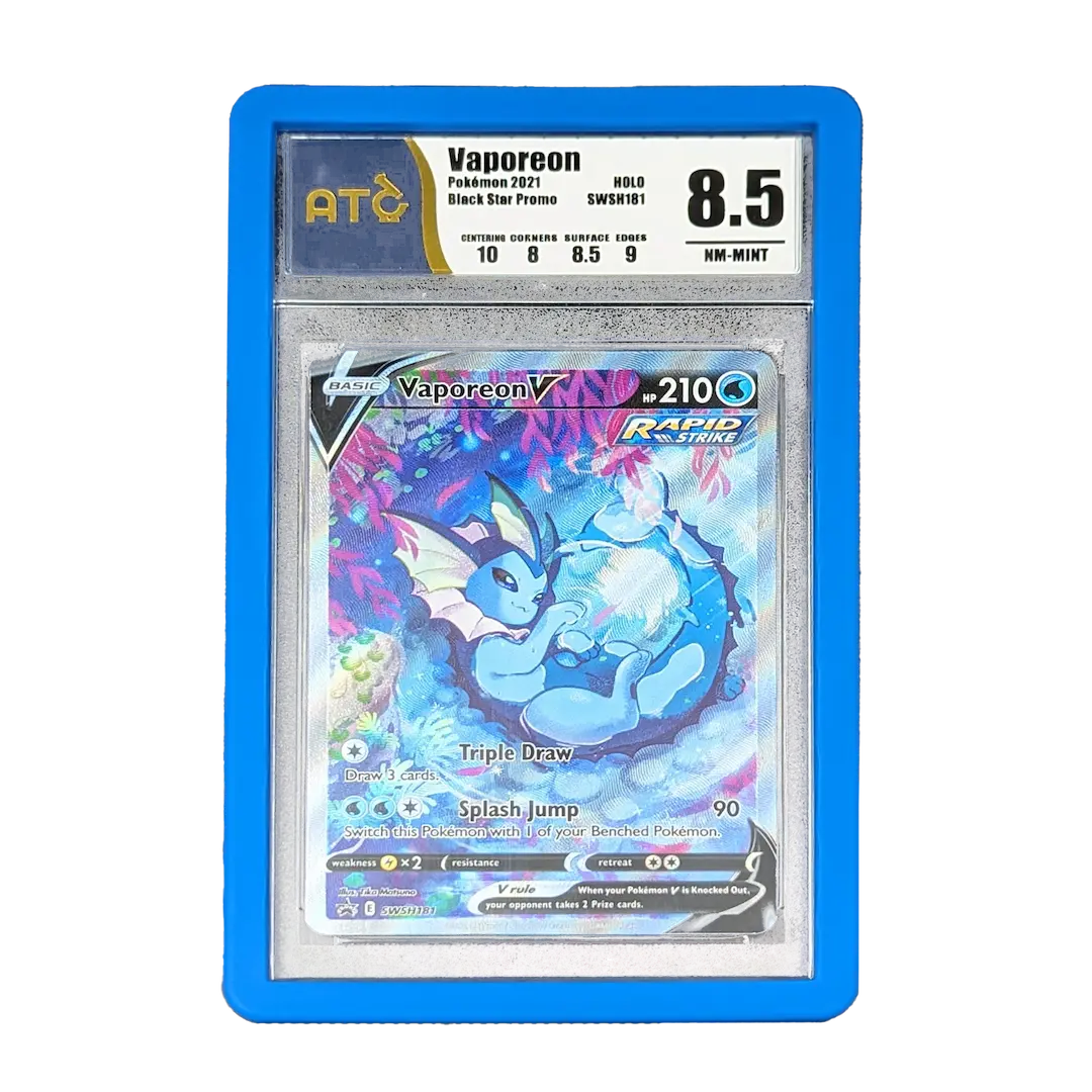 bumper graded card PSA Slab Bumper - Blue