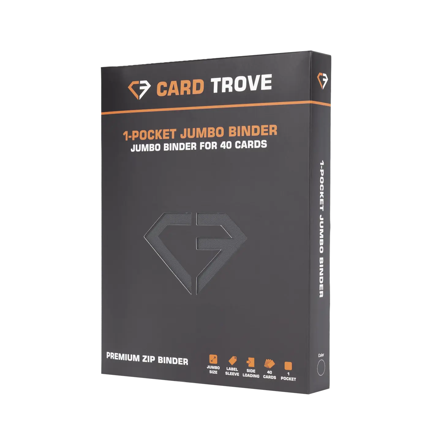 Carpeta para tarjetas extragrande de 4 bolsillos
