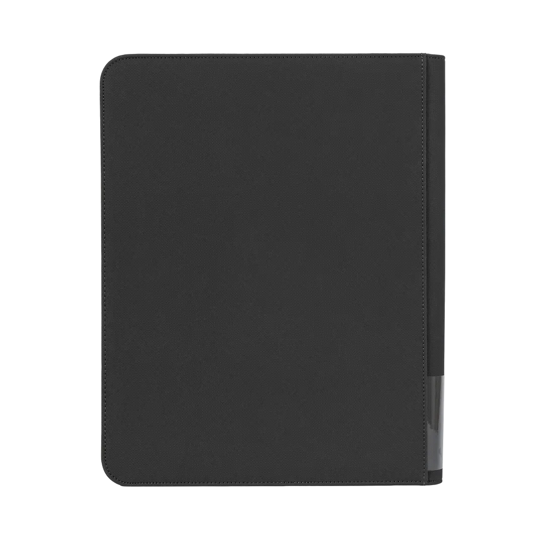 9 Pocket Toploader Card Binder in grey color designed to hold 252 standard toploaders.