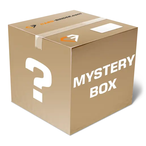 Mystery Box from Card-Binder.com; surprises inside, including Pokémon TCG and more! Perfect for gift lovers!