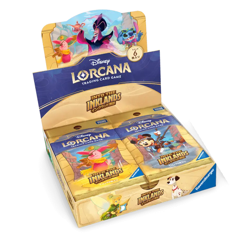 japanese lorcana booster box Into the Inklands Japanese Booster Box