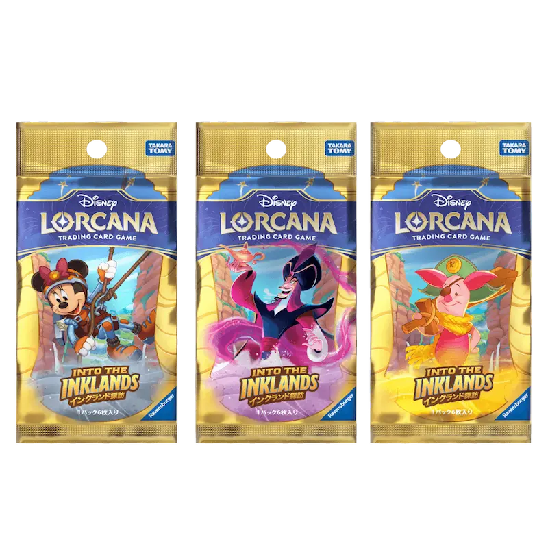Disney Lorcana Into the Inklands Japanese Booster Pack – Card-Binder.com