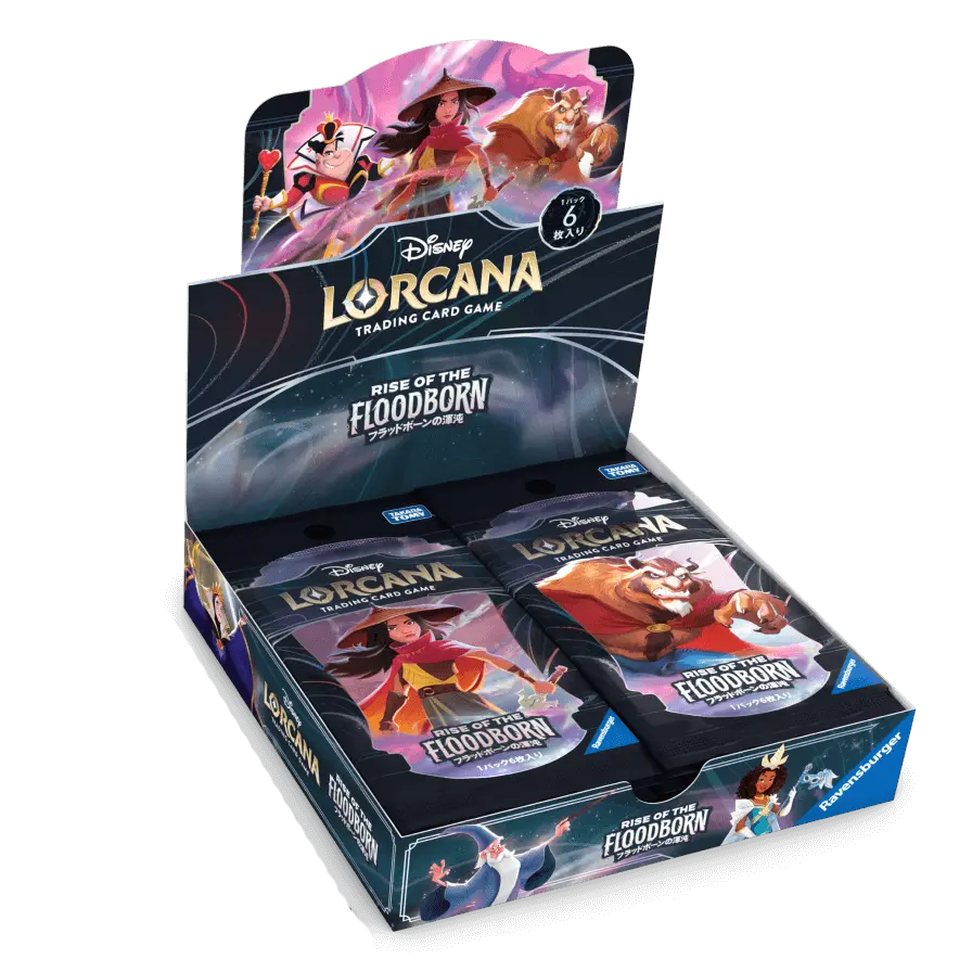 Disney Lorcana Rise of the Floodborn Japanese Booster Box Card-Binder.com Disney Lorcana Rise of the Floodborn Japanese Booster Box Card-Binder.com