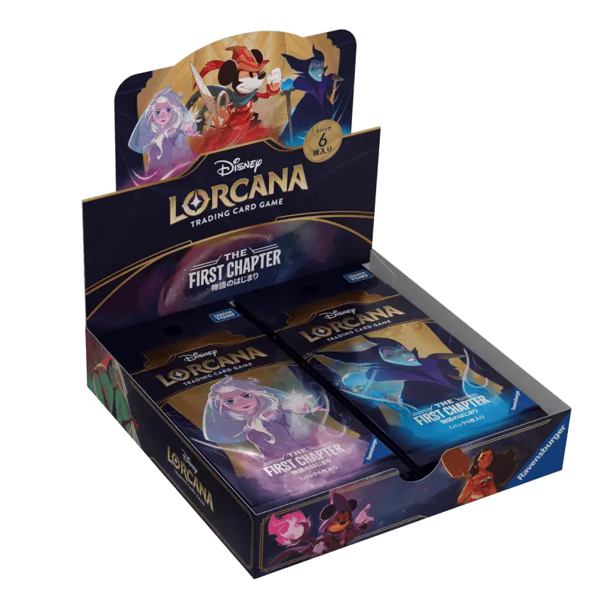 Disney Lorcana: The First Chapter Japanese Booster Box – Card Disney Lorcana: The First Chapter Japanese Booster Box – Card
