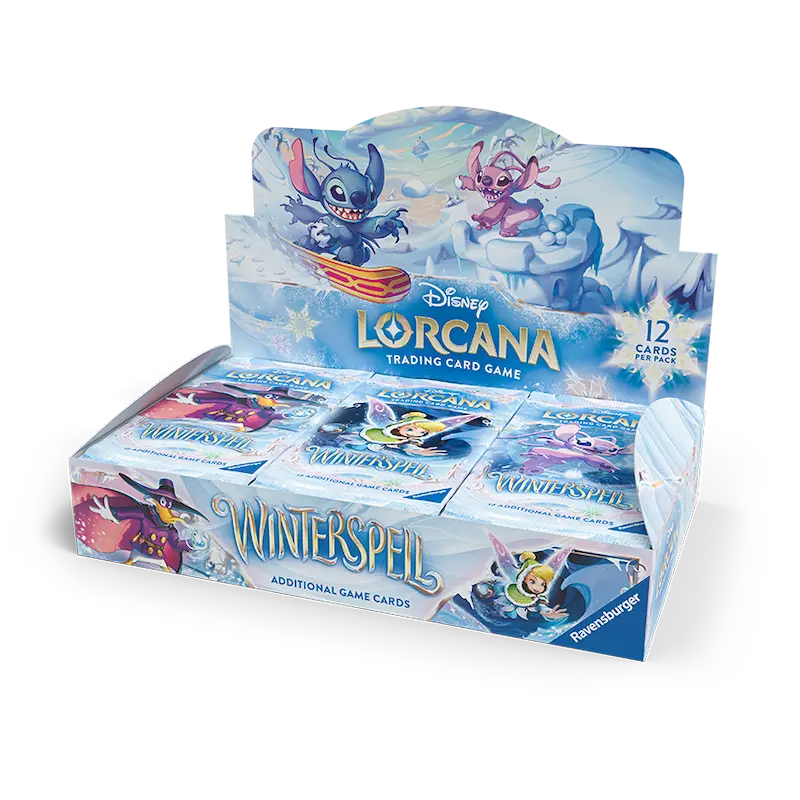 how many packs are in a lorcana booster box Disney boxes for playset? This booster pack offers a captivating experience with original illustrations and a strategic game design Booster box delivery! : r/Lorcana