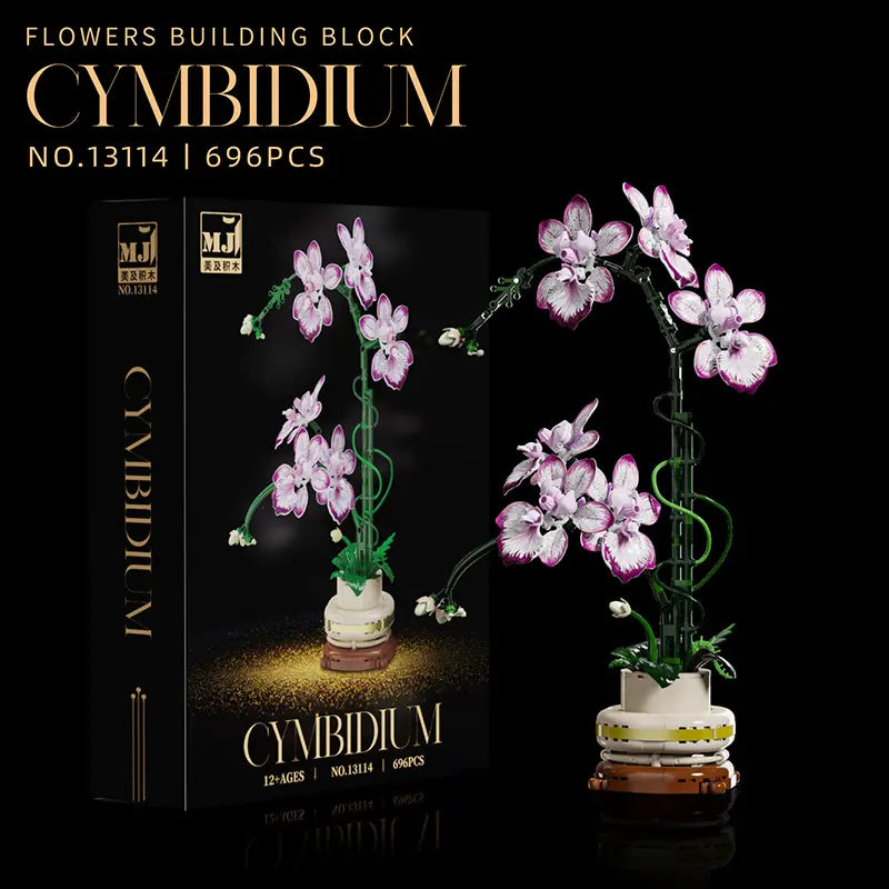 Cymbidium Paarse Orchidee