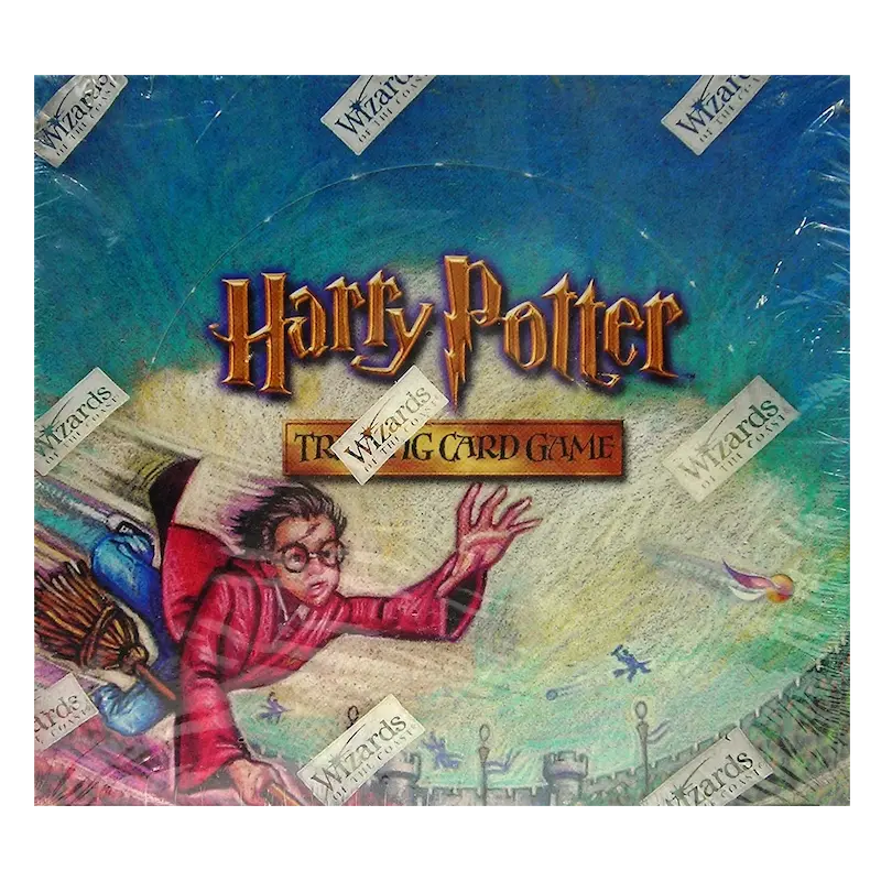 HP Quidditch Cup Booster Pack featuring Harry Potter Trading Card Game artwork.
