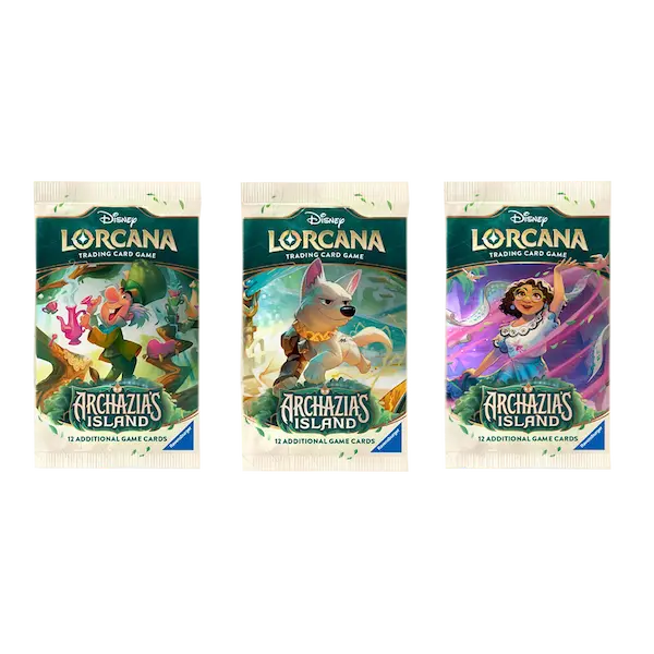 Disney Lorcana Archazia's Island Booster Pack Card-Binder.com Disney Lorcana Archazia's Island Booster Pack Card-Binder.com