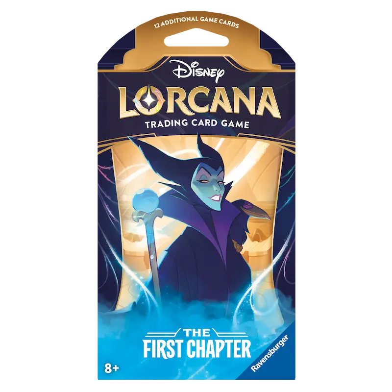 Disney Lorcana The First Chapter Sleeved Booster Pack Card-Binder.com Disney Lorcana The First Chapter Sleeved Booster Pack Card-Binder.com