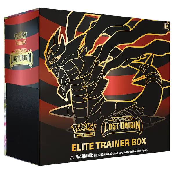 amazon pokemon card folder Lost Origin Elite Trainer Box