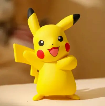 Lovely Pokémon Figure of Pikachu, a popular character, perfect for Pokémon fans and collectors.