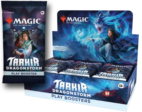 Tarkir: Dragonstorm Play Booster Box - Magic The Gathering Card-Binder.com Tarkir: Dragonstorm Play Booster Box - Magic The Gathering Card-Binder.com