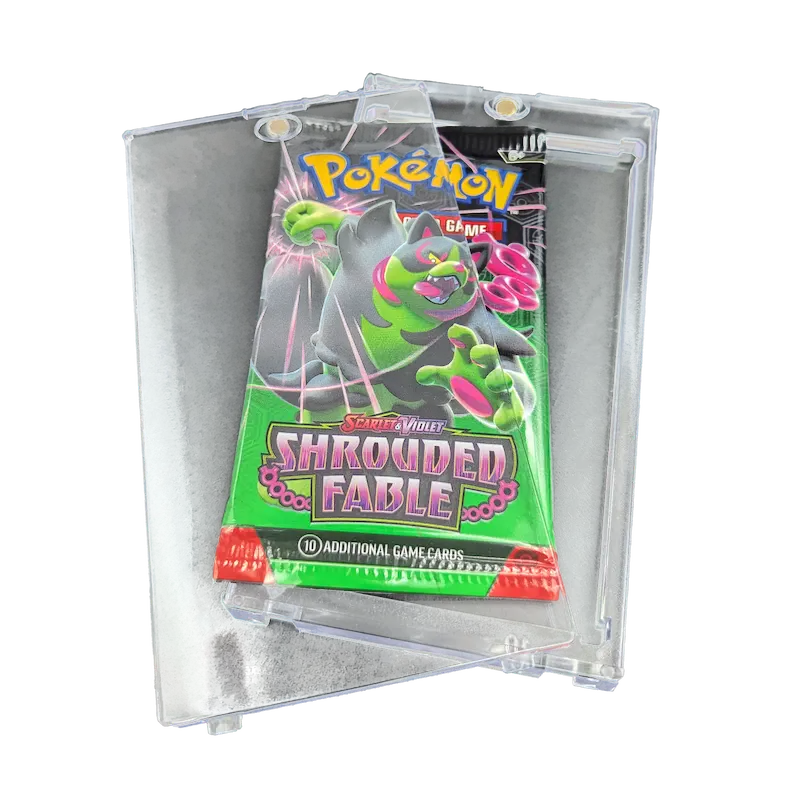 Magnetic Booster Pack Holder Opened up