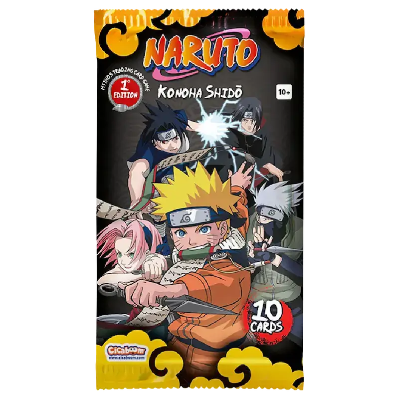 Naruto Konoha Shidō Booster Pack 1st Edition – Card-Binder.com