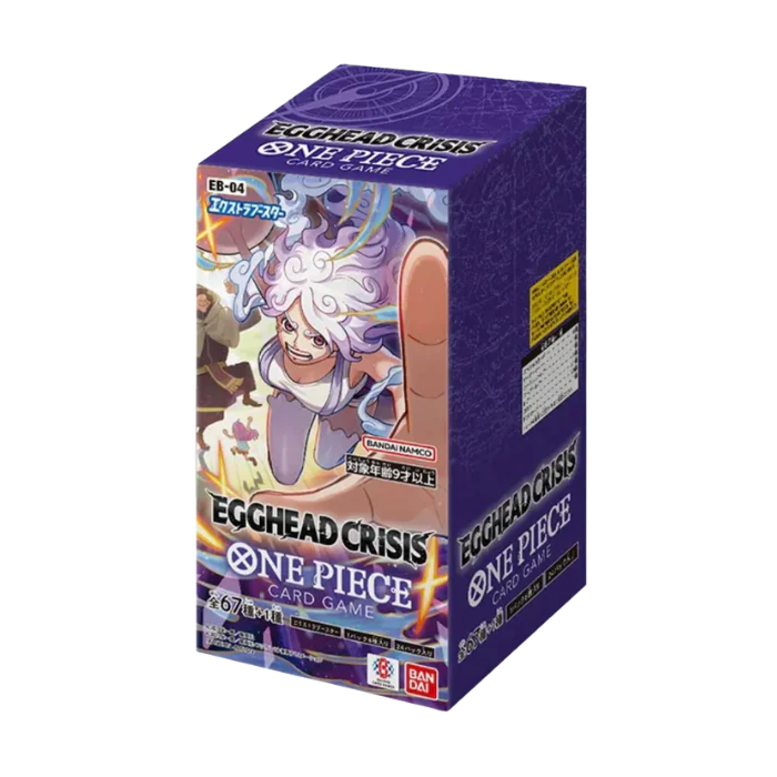 One Piece EB04 Egghead Crisis Japanese Booster Box – Card-Binder.com One Piece EB04 Egghead Crisis Japanese Booster Box – Card-Binder.com