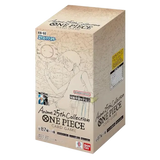25th Collection Japanese Booster Box packaging for One Piece TCG featuring anime artwork and game details.
