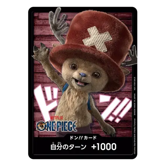 One Piece Netflix Live Action Tony Tony Chopper Don Promo – Card