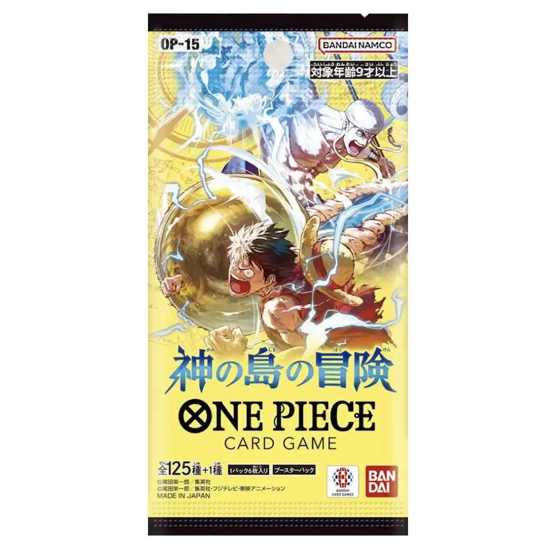 One Piece OP-15 Adventure on KAMI's Island Japan Booster Pack Card-Binder.com One Piece OP-15 Adventure on KAMI's Island Japan Booster Pack Card-Binder.com
