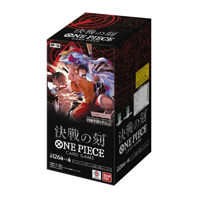 One Piece OP-16 The Time of Battle Booster box Japanese Card-Binder.com One Piece OP-16 The Time of Battle Booster box Japanese Card-Binder.com