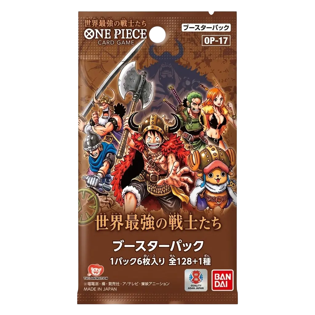 OP17 The World's Strongest Warriors Japanese Booster Pack