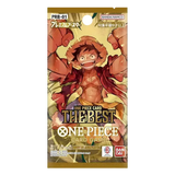The Best Volume 1 Japanese Booster Pack featuring Luffy from One Piece, releasing July 31, 2024.
