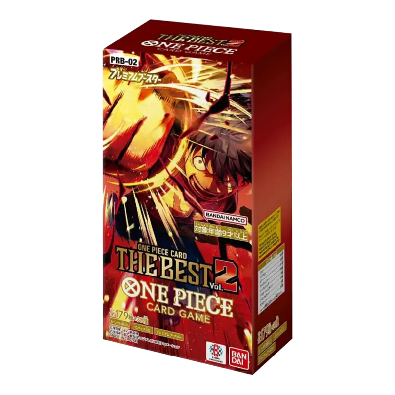 One Piece PRB02 The Best Volume 2 Japanese Booster Box Card-Binder.com One Piece PRB02 The Best Volume 2 Japanese Booster Box Card-Binder.com