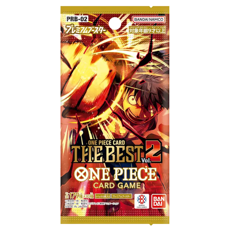 One Piece PRB02 The Best Volume 2 Japanese Booster Pack –