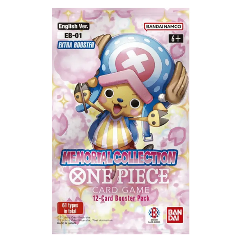 One Piece EB01 Memorial collection Booster Pack Card-Binder.com One Piece EB01 Memorial collection Booster Pack Card-Binder.com