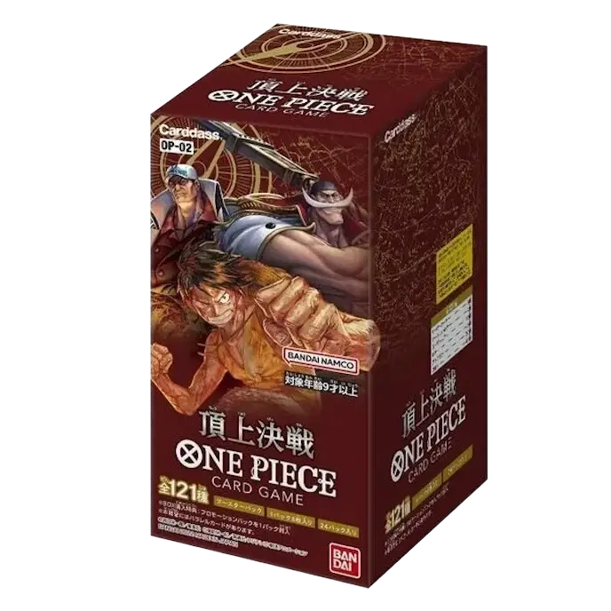 One Piece OP-02 Paramount War Japanese Booster Box – Card-Binder.com