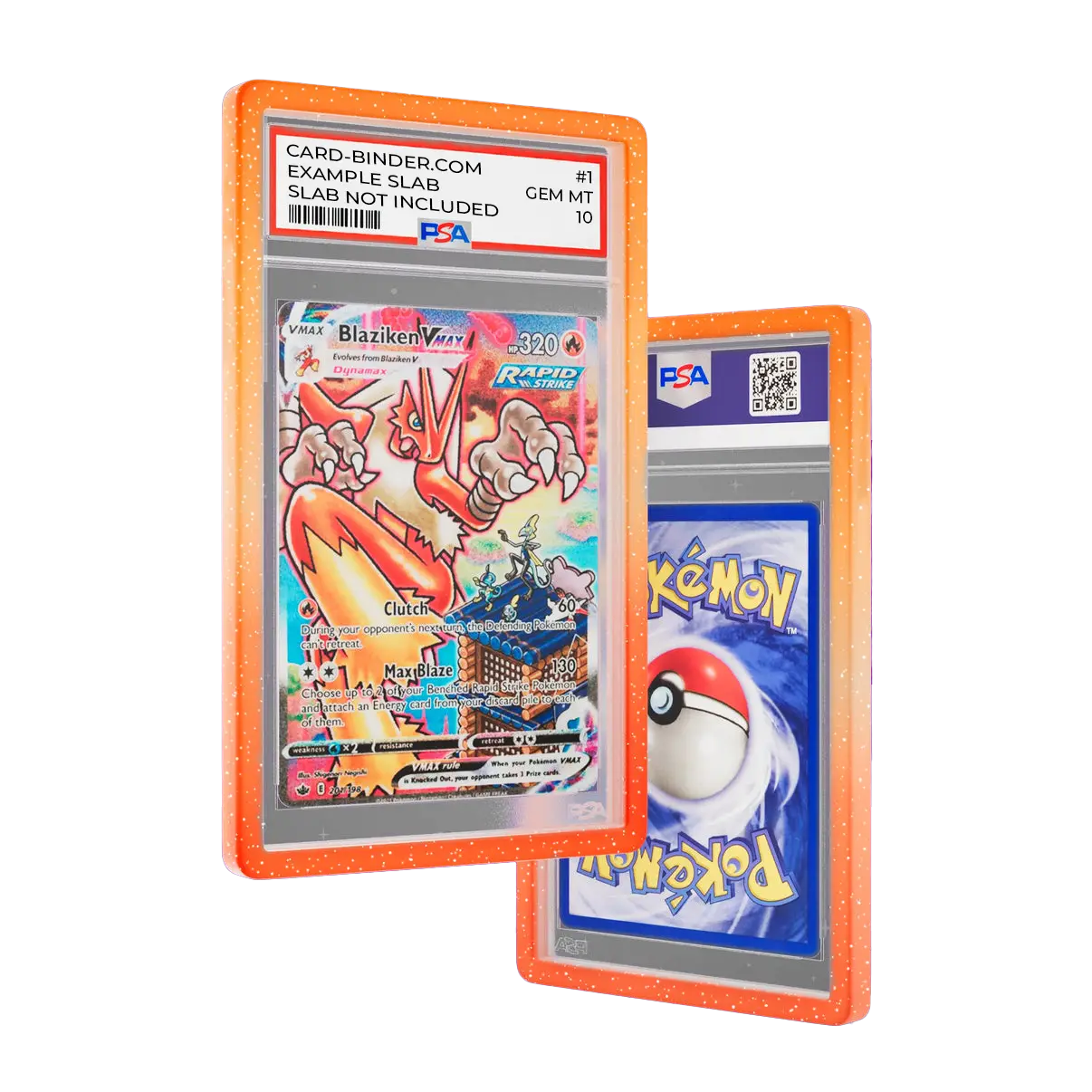 PSA Slab Guard - Fiery - Card-Binder.com