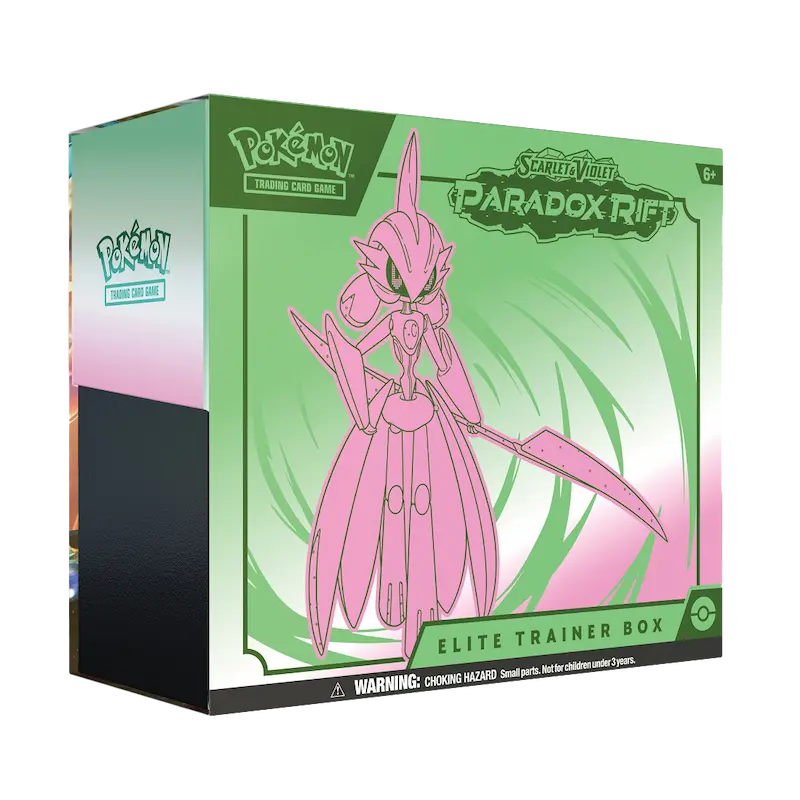Pokmon TCG Paradox Rift Elite Trainer Box Iron Valiant | SV4 Card-Binder.com Pokmon TCG Paradox Rift Elite Trainer Box Iron Valiant | SV4 Card-Binder.com