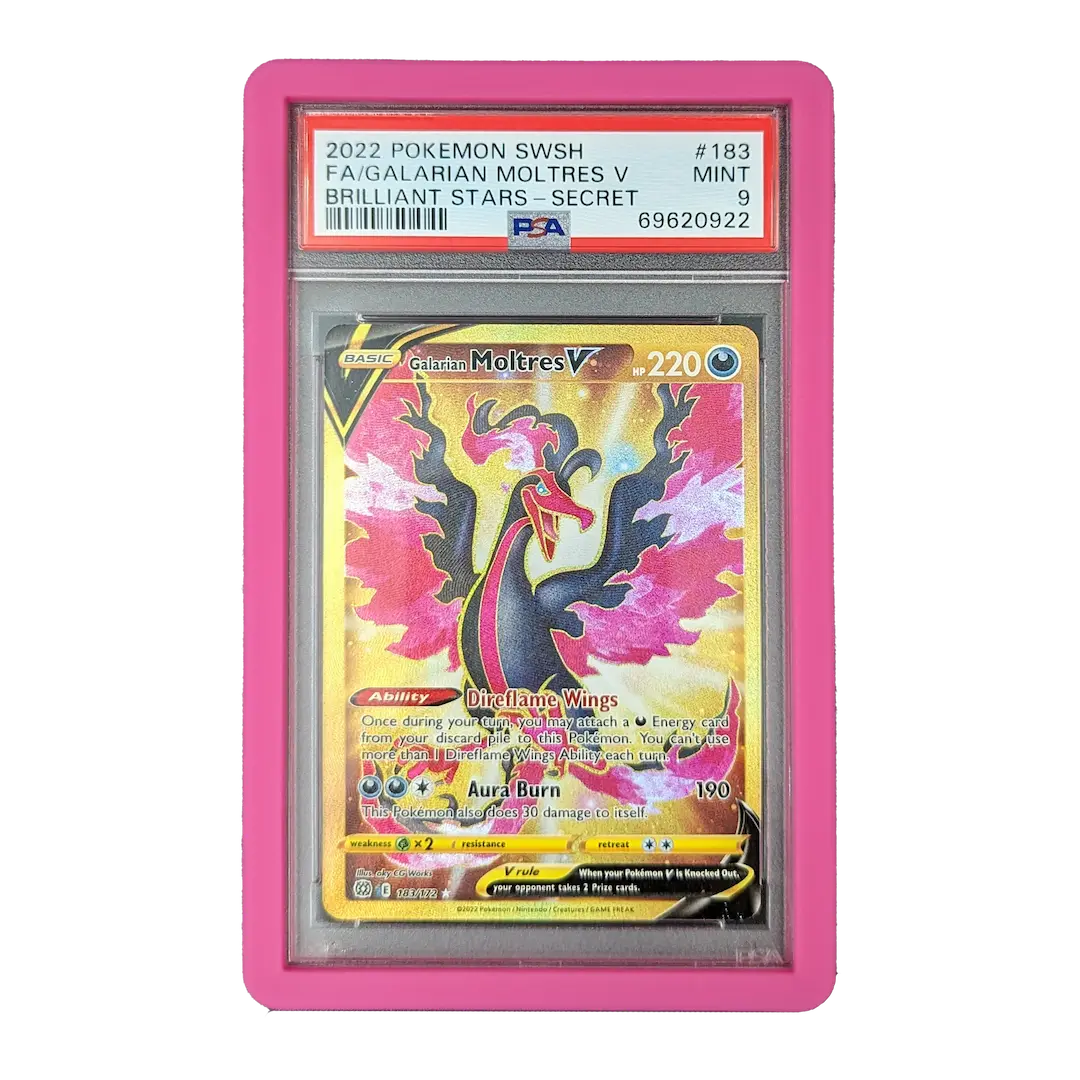 PSA Slab Bumper - Pink (1 piece) Card-Binder.com PSA Slab Bumper - Pink (1 piece) Card-Binder.com