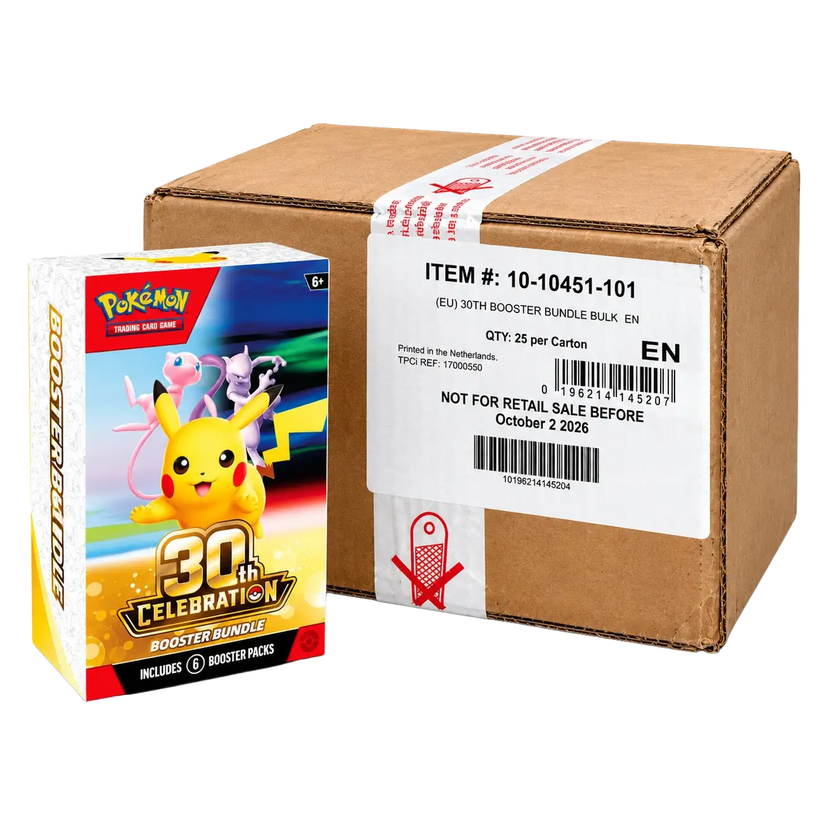 30th Celebration Booster Bundle Case (25 pcs)