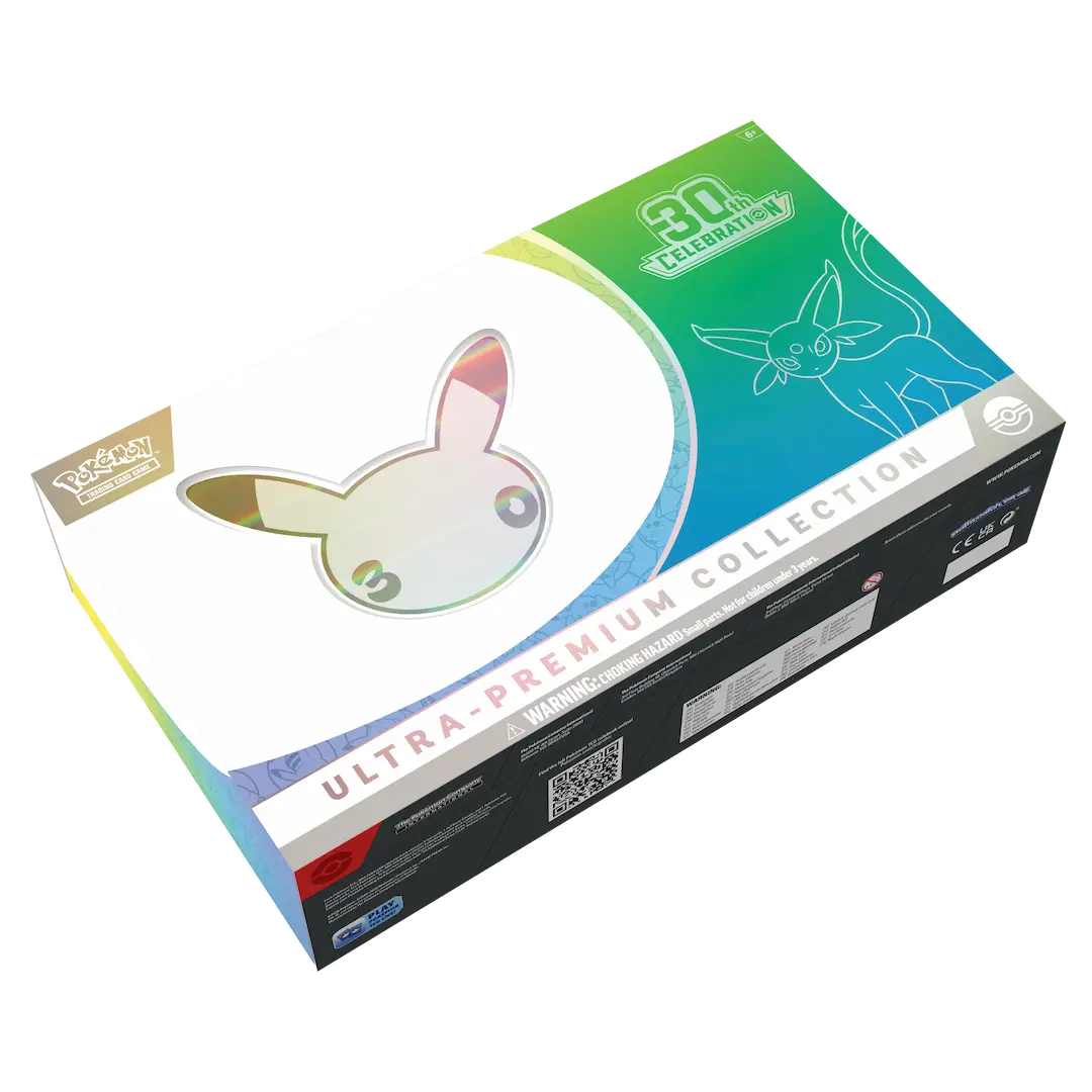 30th Celebration Ultra Premium Collection - Day Out packaging with Pikachu design and colorful accents.