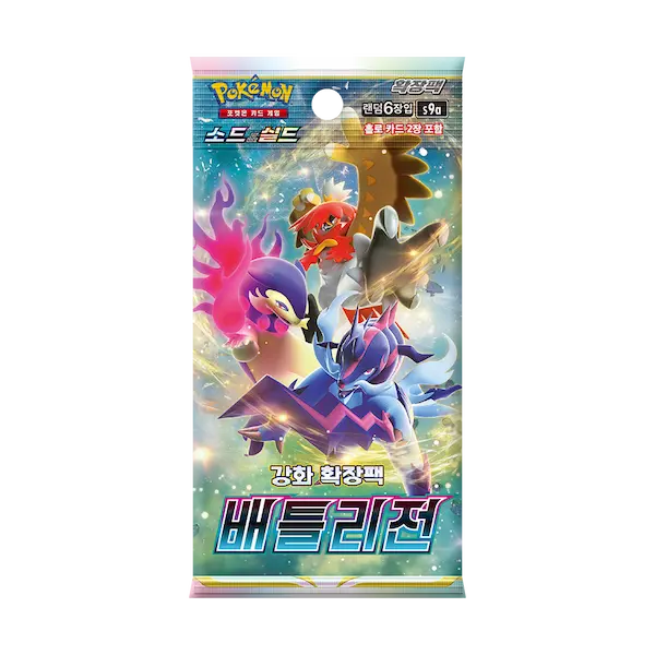 pokemon card game sword & shield expansion pack shield box Pokémon Battle Region Korean Booster Pack