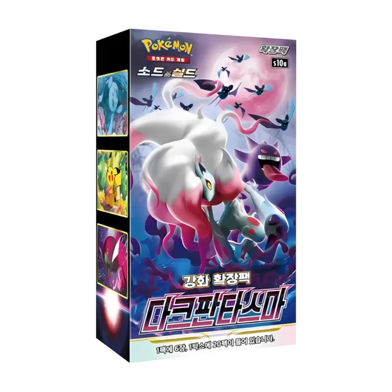 dark phantasma booster box card list Pokémon Dark Phantasma Korean Booster Box