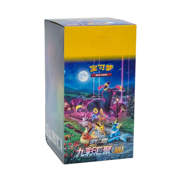 eevee chinese booster box Nine Colors Gathering Eevee Booster Box