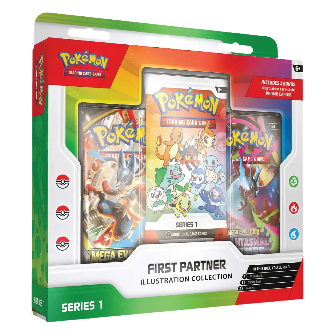 pokemon 1 card binder Pokémon First Partner Illustration Collection Series 1 – Card-Binder.com