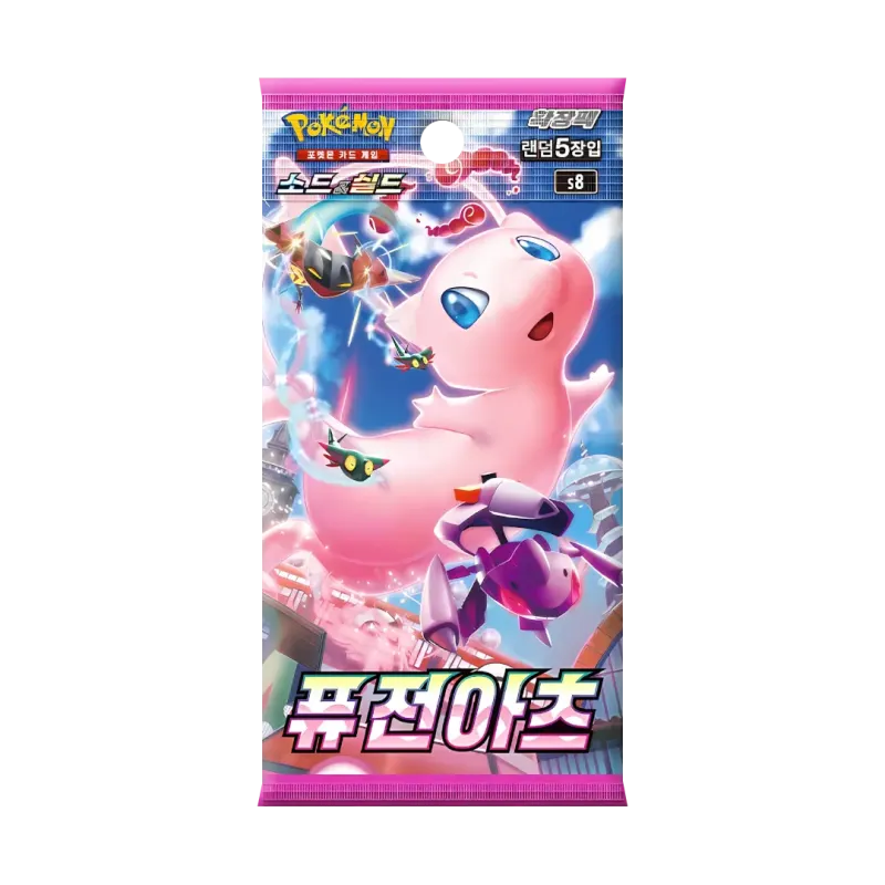 mew booster box Pokémon Fusion Arts Korean Booster Pack