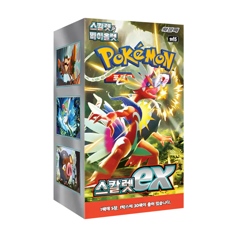 Scarlet EX Scatola Booster Coreana